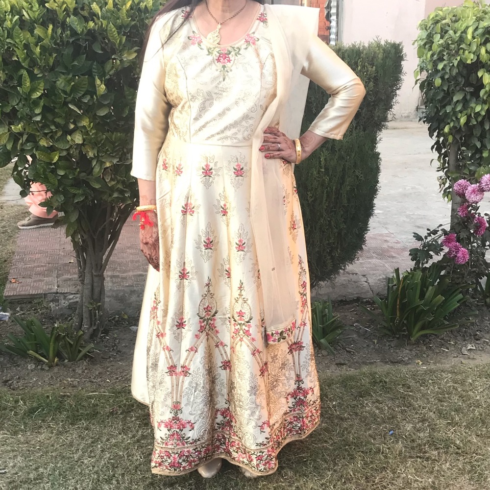 Anarkali gown